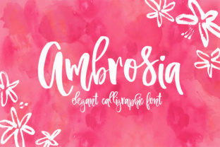Ambrosia Script: A Handwritten Font That Brings Personality to Every Project