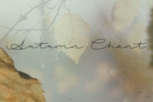 Autumn Chant: A Casual Handwritten Script Font for Real Projects