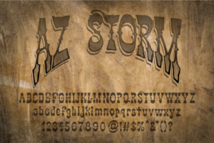 AZ Storm Font: How 70s Skateboard Logos Shaped a Digital Classic