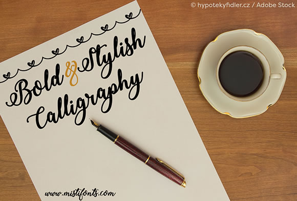 Bold Stylish Calligraphy for Modern Creatives