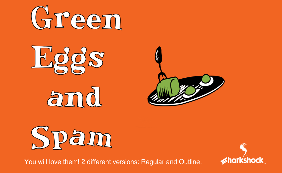 Green Eggs and Spam: A Playful Typeface That Brings Childhood Charm to Your Projects