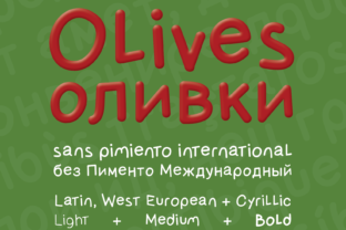 Olives Sans Pimiento Intl: A Versatile Font for Global Projects