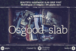 Osgood Slab: A Clean Slab Serif Built for Real Projects