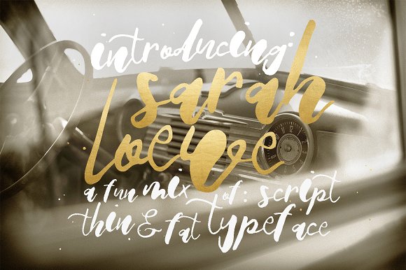 Sarah Loewe: Where Brush Pen Energy Meets Playful Contrast in Script Typography