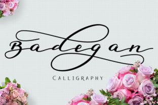 The Art and Versatility of Badegan Calligraphy: A Modern Script Font for Creative Expression