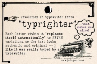 Typrighter: The Typewriter Font That Feels Genuinely Alive